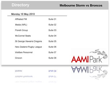 Digital Wayfinding Signage